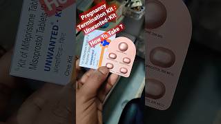 Tablet UNWANTED KIT  How to Take the Right Dose  shorts unwantedKit misoprostol200mcg [upl. by Tennos]