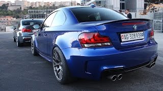 BMW 1M Coupe w LOUD Akrapovic Evolution Exhaust System [upl. by Nagard]