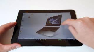 Asus Transformer Book T100HA Ghost Touch Issues  Battery update [upl. by Anadroj]