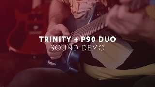 Trinity by Relish Demo feat Blind Boy Devita with Relish P90 Pickups [upl. by Letnuhs]