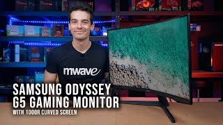 Samsung Odyssey G5 32quot 144Hz 1ms WQHD 1000R Curved Gaming Monitor  True Immersion [upl. by Lleinad140]