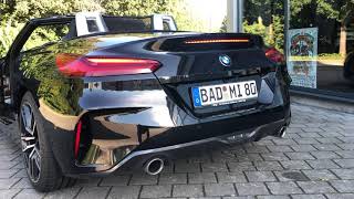 BMW Z4 G29 M Sport 30i Original Exhaust Sound [upl. by Atnuhs]