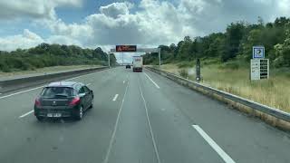 Les autoroutes en France  A28 [upl. by Toffic]