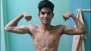 Natural Body Transformation  Skinny To Muscular Transformation [upl. by Ches414]