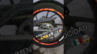 cómo AUMENTAR 10 HP a tu moto sin modificar el motor ⚠️🫰🏻🤑🇲🇽🏍️💯🔥🥵 motos bikers tunning honda [upl. by Mathilda]