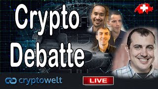 Crypto Debatte  News Bitcoin  Blockchain und Co [upl. by Klecka911]