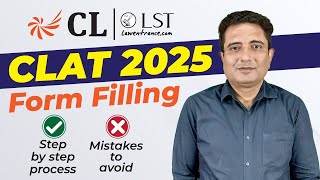 CLAT 2025 Application Form  How to fill the CLAT application form Step by step process clat2025 [upl. by Bagley]