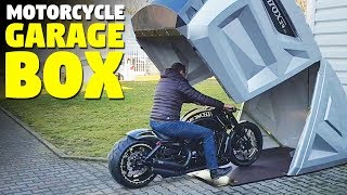 Best Motorcycle Storage Shed  BikeBOX24 [upl. by Treulich]