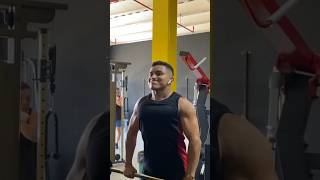 Elevaciones frontales con barra gym shoulder fitness fitnessmotivation viralvideo viralshort [upl. by Loree]