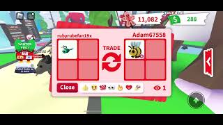 Trying to trade my pets pn adopt me [upl. by Sirahs]