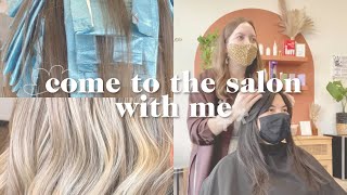 Come To the Salon With Me 🌼 [upl. by Calmas]