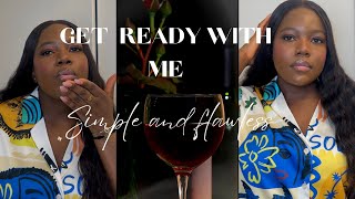 GRWM Simply and flawless shower  skincare  makeup routine [upl. by Twedy99]