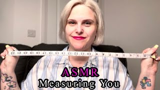 ASMR A Fast amp Unpredictable Full Body Measuring [upl. by Annej16]