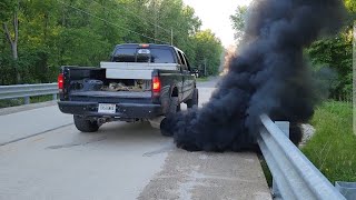 I Made My 60 PowerStroke Roll Coal [upl. by Alyhs]