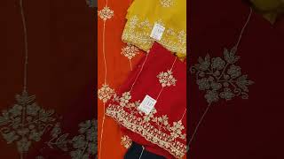 Fabric organza pure dupatta lshivaayboutique4328 shortvideoviral trendingshorts onlineshopping [upl. by Verdi]