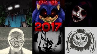 TOP 10 PERSONAJES MÁS PODEROSOS DE LOS CREEPYPASTAS 2017 [upl. by Lezley]