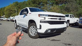 2019 Chevrolet Silverado RST Z71 Start Up Walkaround Test Drive and Review [upl. by Scarface]