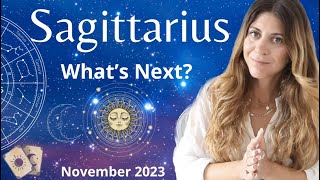 SAGITTARIUS ⭐️ SHOCKING NEWS But You Are DIVINELY PROTECTED November 2023 Tarot Reading [upl. by Beauchamp]