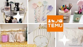 HAUL TEMU  RANGEMENT DÉCORATION BONS PLANS  🔥😍👍🔥 BIG HAUL [upl. by Mignonne]