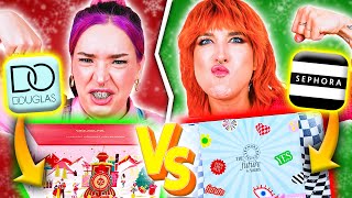 ♦ BITWA KALENDARZY ADWENTOWYCH🔥 Douglas vs Sephora ♦ Inchidris i Agnieszka Grzelak Beauty [upl. by Anayit493]