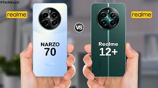 Realme Narzo 70 5g vs Realme 12 Plus 5g  Full Comparison [upl. by Esertap]