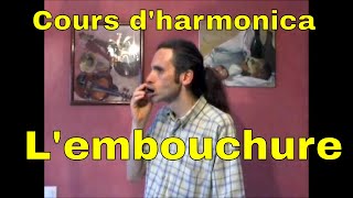 Apprendre lharmonica diatonique  Lembouchure  Comment bien mettre lharmonica en bouche [upl. by Daus]