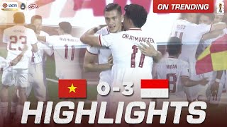 HIGHLIGHT Vietnam 0 vs 3 Indonesia  R2  KUALIFIKASI PIALA DUNIA 2026 [upl. by Elbam976]