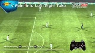 PES 2013  Как делать финты на джойстике [upl. by Amlev967]