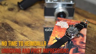 NO TIME TO DIE HOMAGE Heimdallr Sea Ghost Unboxing [upl. by Aisul]