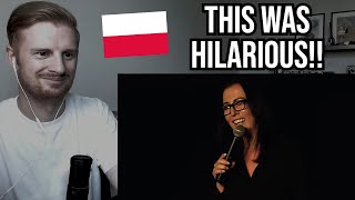 Reaction To Katarzyna Piasecka  GINEKOLOG Polish Comedy [upl. by Idona433]