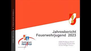 Feuerwehrjugend Pinkafeld  Jahresbericht 2023 [upl. by Joni]