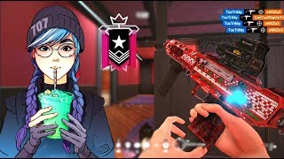 handcamONE Champion player VS FIVE Diamonds  Rainbow Six Siege [upl. by Aynotel188]