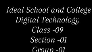 Ideal school and collegeDigital technologyClass 9Group 1  Topic cyber bullying [upl. by Etnud176]