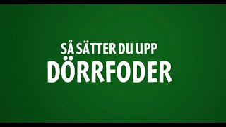 Snickeri for dummies Så sätter du upp dörrfoder [upl. by Legnaesoj83]