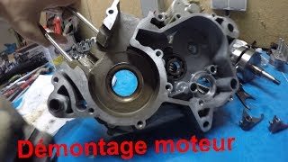 TUTO🔧11  Démontage  remontage complet moteur DERBI partie 2 [upl. by Aicemaj]