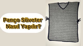 Panç süveter nasıl yapılır [upl. by Yerdua]