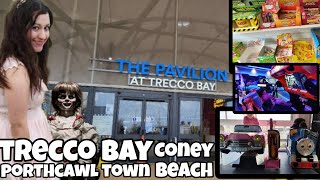 parkdean holiday resorts  family trip to Trecco bay Coney beach amp porthcawl town kiddie rides [upl. by Eltsyrk]