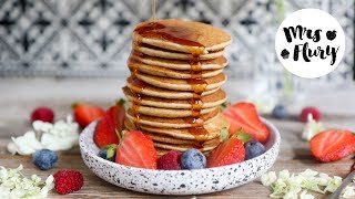 Gesunde Pancakes mit nur 3 Zutaten  vegan [upl. by Eba864]