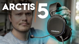 SteelSeries Arctis 5  the BEST 99 Gaming Headset [upl. by Accissej903]