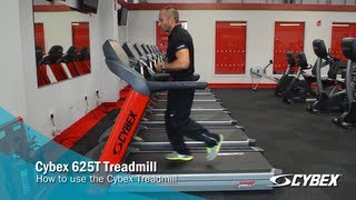 Cybex 625T Treadmill  How to use [upl. by Ramed]