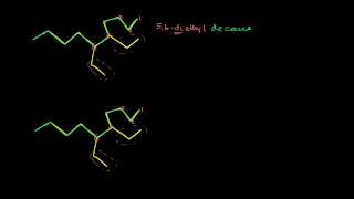 More Organic Chemistry Naming Examples 1 [upl. by Delastre540]