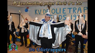 Bekendmaking prins Chris dn 2e [upl. by Megdal621]