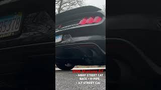 20152017 Mustang GT MBRP Street CatBack Exhaust WARM Revving MAX RPMs [upl. by Girish772]