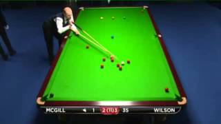 Anthony McGill  Kyren Wilson Full Match Snooker UK Championship 2013  Round 1 [upl. by Eintirb679]