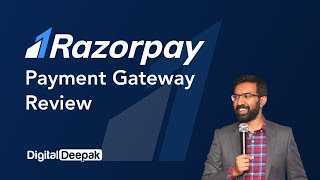 Razorpay Payment Gateway Review  First Impressions by DigitalDeepak [upl. by Ecirtaemed251]