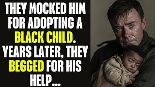 They Mocked Him for Adopting a Black Child Years Later They Begged for His Help… [upl. by Sosna]