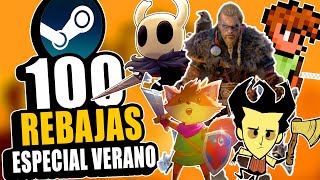 🏷️ ESPECIAL VERANO 🏷️ Las 100 MEJORES OFERTAS de STEAM 2024  SauKoz Time [upl. by Xuaegram]