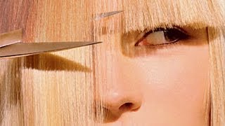 DIY How To Trim Your Own Bangs like a Pro [upl. by Katzen648]