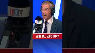 Nigel Farage pressed on whether rioters should stop  LBC [upl. by Tnomel]