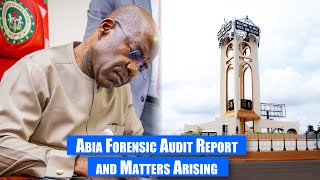 Abia Forensic Audit Report and Matters Arising  FLO TV [upl. by Zilber836]